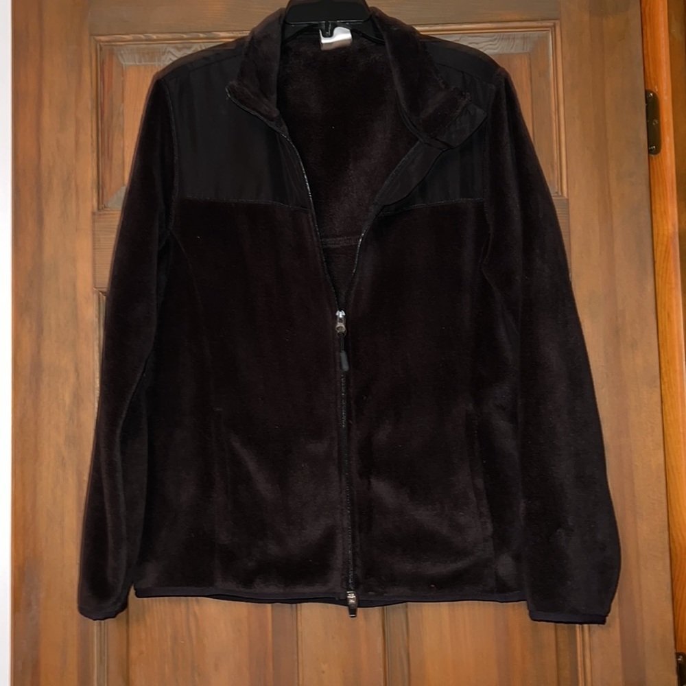 Danskin black fleece jacket size XXL